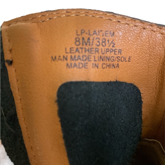 Lucky brand genuine leather ankle boot size 8 - Picture 3 of 6